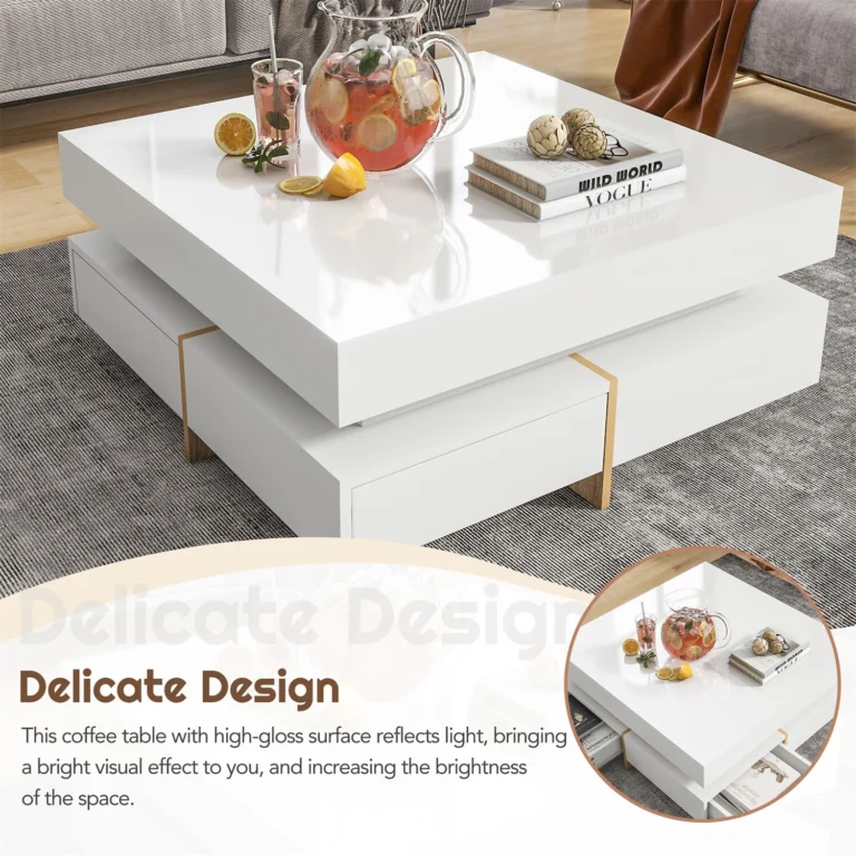 Coffee Table Storage Features