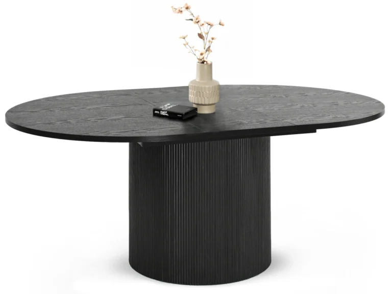 Modern Extendable Black Dining Tables for Stylish Kenyan Homes