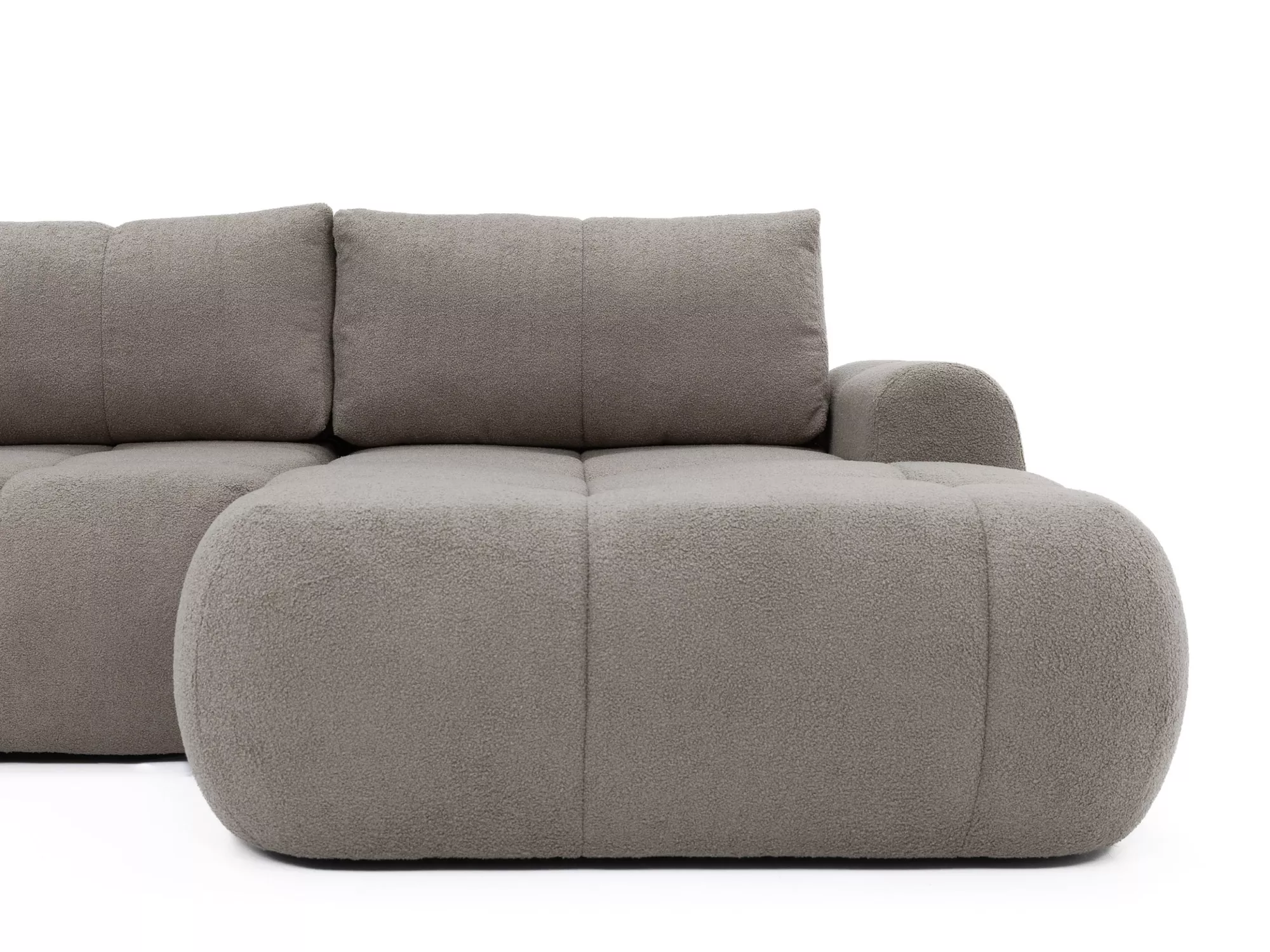 L Shape Sofa Bed with Storage – Rounded Modern Corner Sofa Kenya - Image 4