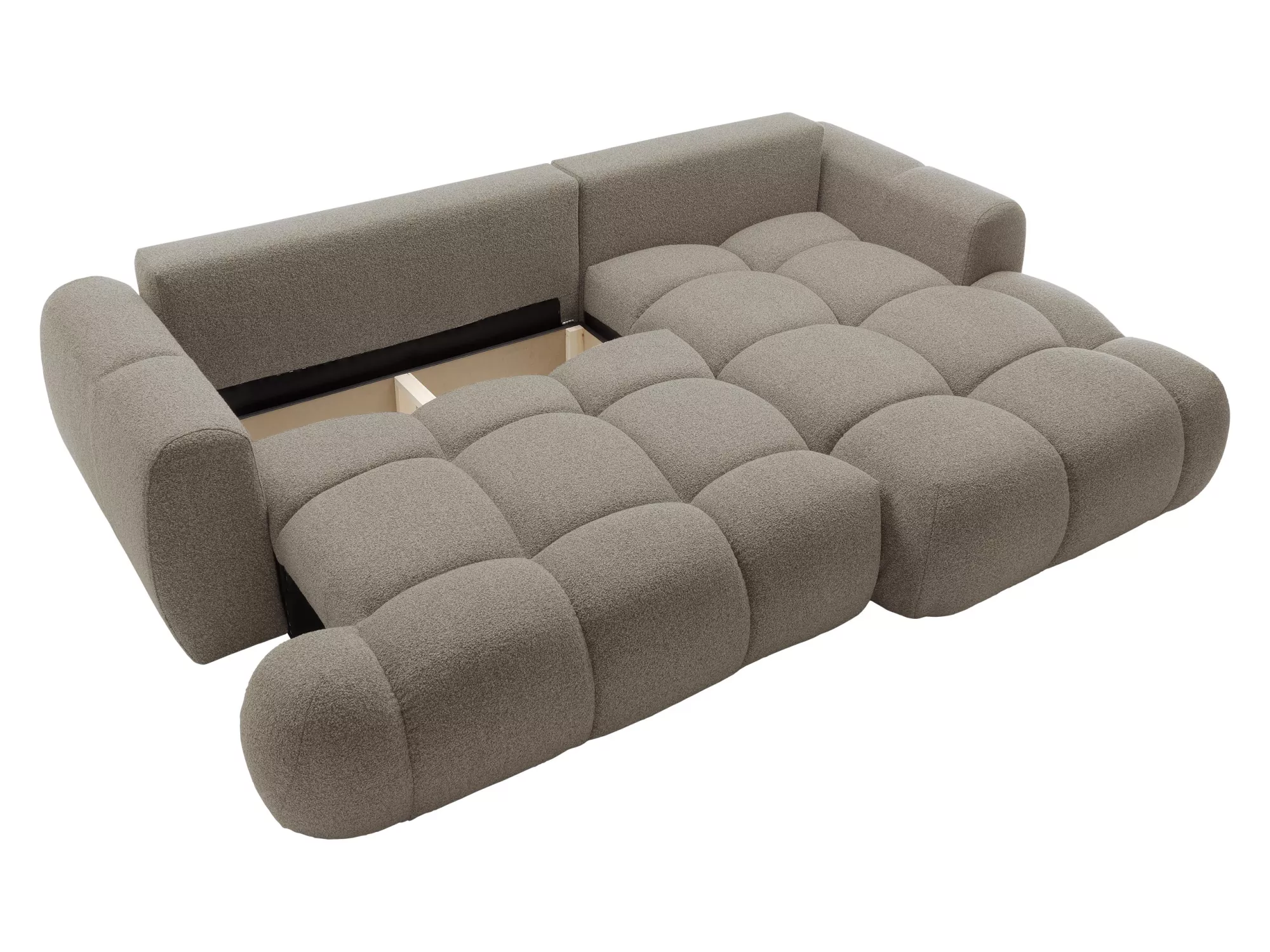 L Shape Sofa Bed with Storage – Rounded Modern Corner Sofa Kenya - Image 3