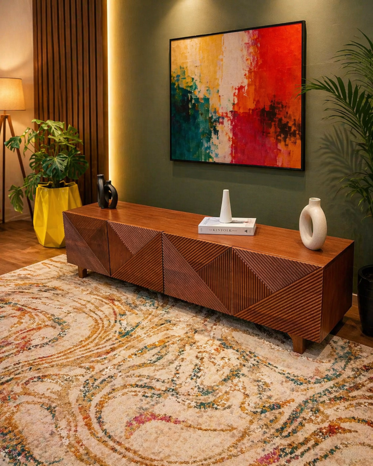 TV Stand Storage Features