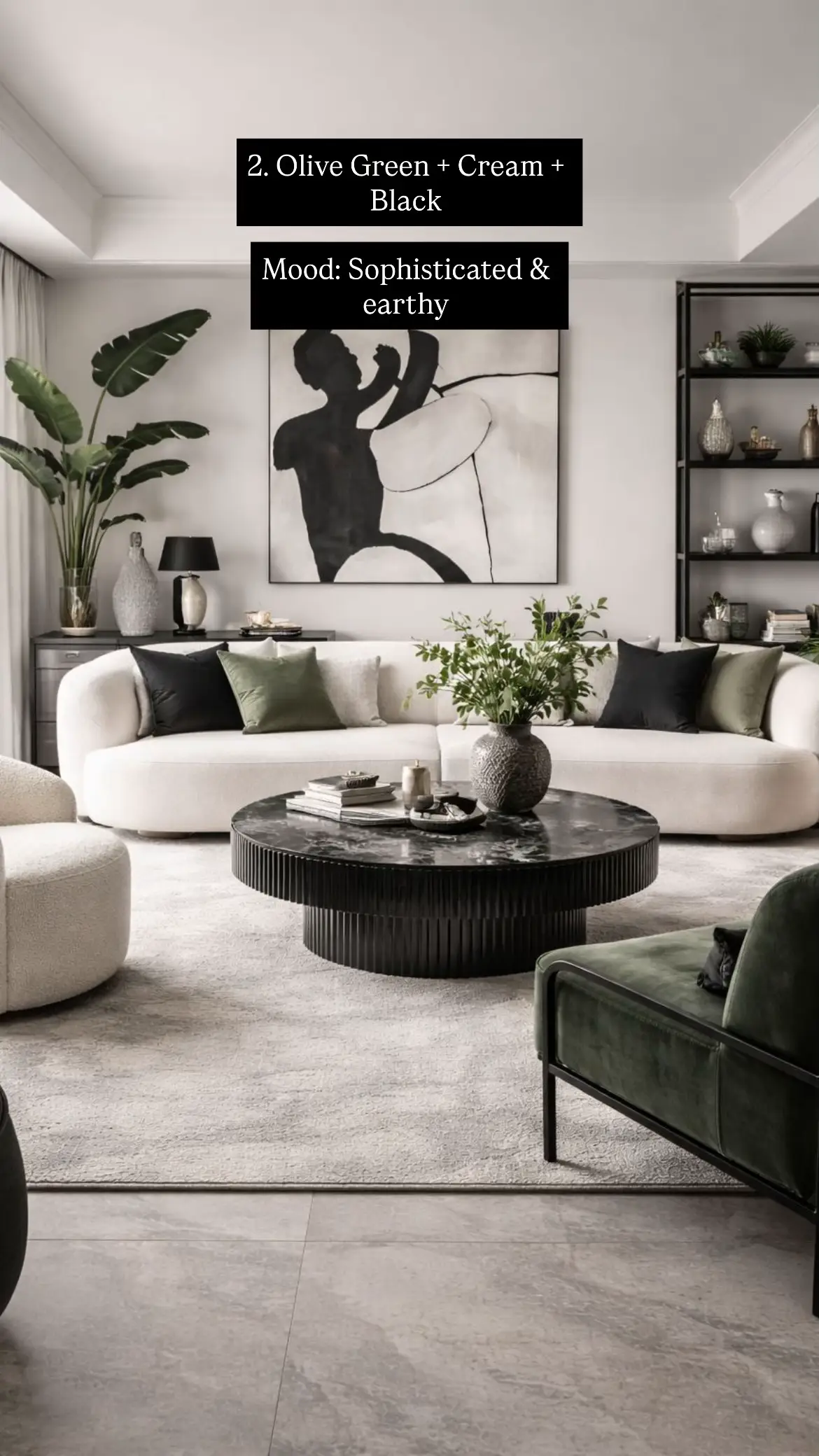 Taupe tufted sofas dusty pink cushions gold glass coffee table — soft feminine luxury living room Kenya