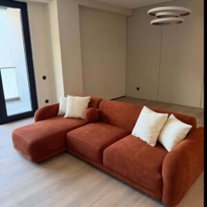 Rust orange L shape sofa Kenya