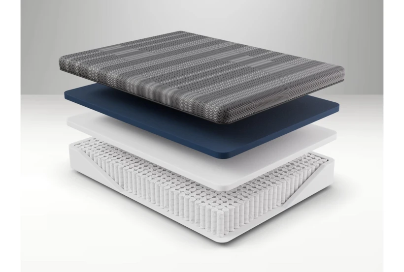 Graphene Quilted Hybrid Mattress Kenya — Medium featuring black edge piping – quality mattress