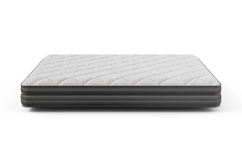 Deluxe Euro Top Queen Mattress Kenya — Grey & White: structured rectangular shape – foam mattress