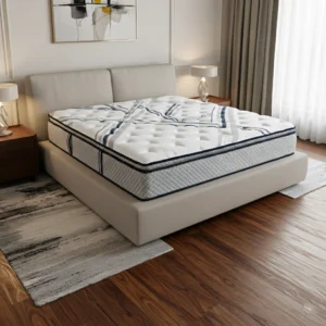 Serenity Mattress in grey and white with pocket spring support for Kenya bedrooms