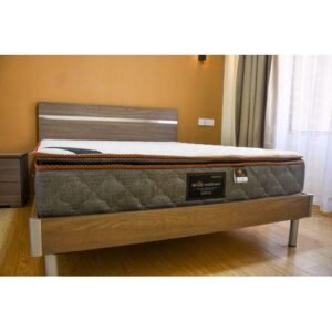 Johari Premium Fiber Mattress with grey quilted surface for Nairobi bedrooms