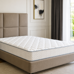 CORE Visco Mattress in white quilted design with pressure support for Kenya bedrooms