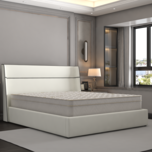 Huxberry Coya Grande ET Mattress 150 x 200 in white EuroTop design for Kenya bedrooms