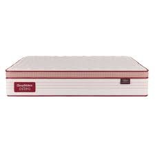 6×6'3 Silentnight Sleeptight mattress Kenya with medium-to-firm comfort and red piping