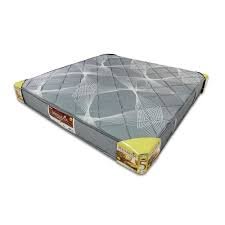 5×6×8 Maharaja mattress Kenya with grey quilted cover, yellow corner detail and 5-year guarantee