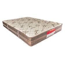 3.5×6×8 Maharaja mattress Kenya with light quilted top, brown side band and stitched piping