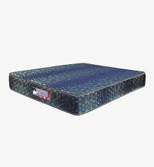 Superfoam high density mattress Kenya with dark blue patterned quilted cover and 8-inch Quiltip design