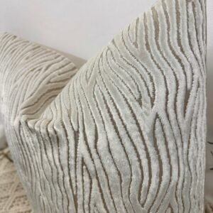 Cream Mirage Textured Throw Pillow 45×45 Kenya - Image 5