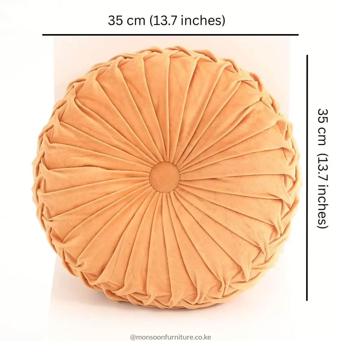 Round Throw Pillow Kenya - Image 3