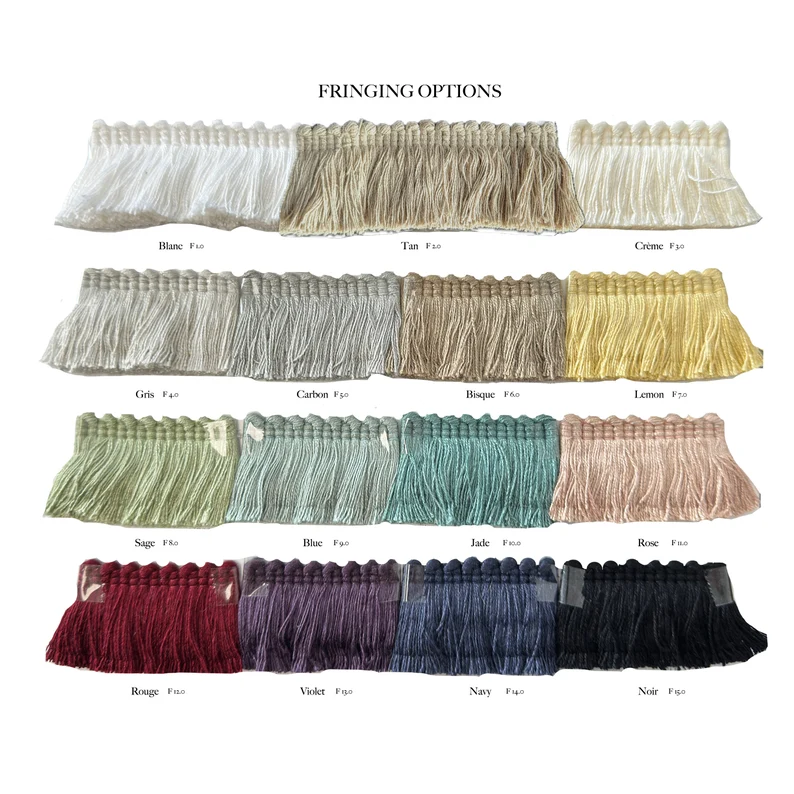 Valencia Cream Textured Fringe Throw Pillow Kenya - Image 5