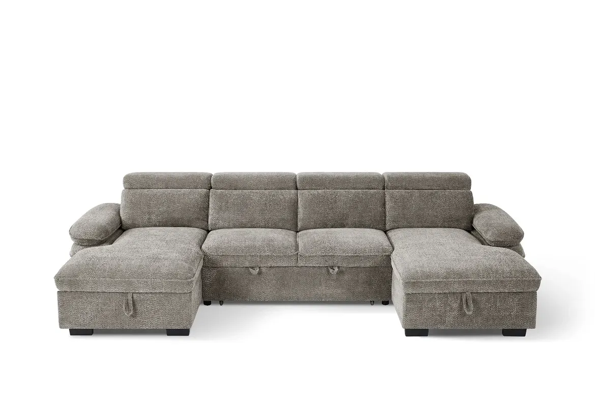Monsoon Amberstone Sofa Bed, 4×6, Dual Storage – Kenya - Image 4