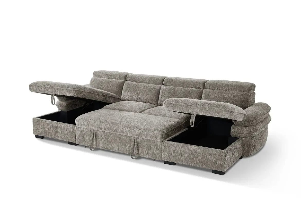 Monsoon Amberstone Sofa Bed, 4×6, Dual Storage – Kenya - Image 3