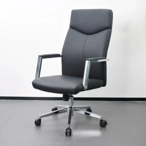 Monsoon Clearford grey high-back executive office chair