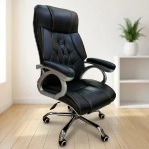 Monsoon Dalewood black high-back executive office chair