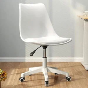 Monsoon Elara white swivel task office chair