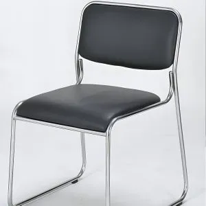 Monsoon Elmsworth Padded Guest Office Chair, Black Kenya - Image 3