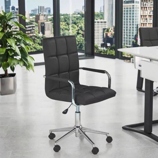 Monsoon Langford Executive Office Chair, Black Kenya - Image 2