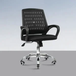 Monsoon Westbrook black mesh task office chair