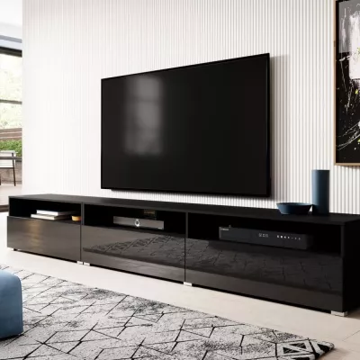ANNEMARIE 270cm Wide Black TV Cabinet Kenya