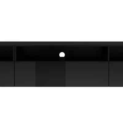 ANNEMARIE 270cm Wide Black TV Cabinet Kenya - Image 3