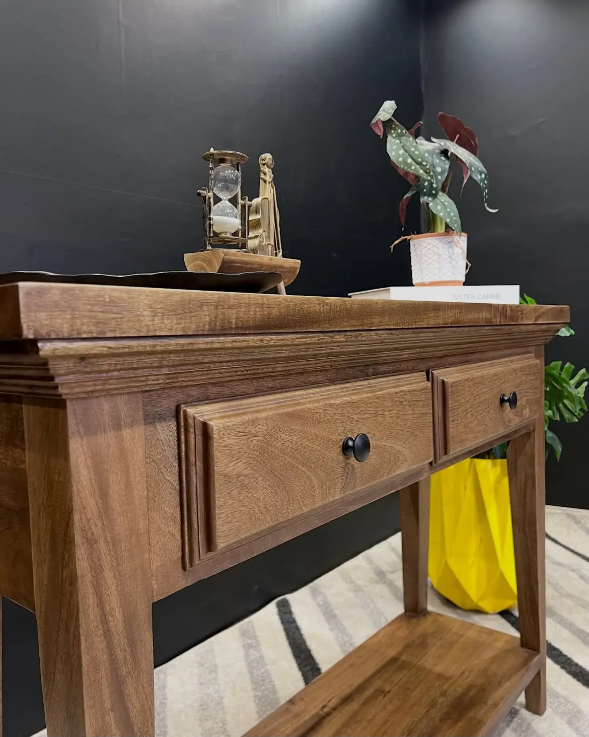 Brown Console Table with Drawers Nairobi - Image 2