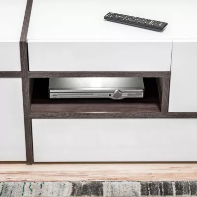 CELINE 150cm White LED TV Cabinet Kenya - Image 4