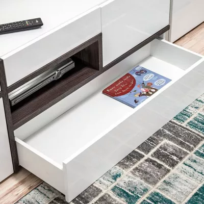 CELINE 150cm White LED TV Cabinet Kenya - Image 2