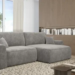 NOREA grey universal corner sleeper sectional sofa Kenya