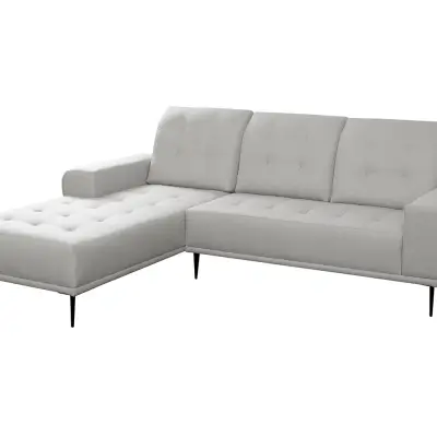 RURI Beige Left-Corner Sofa with Ottoman Kenya - Image 3