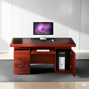 Monsoon Alderford 1.2M executive office desk with drawers