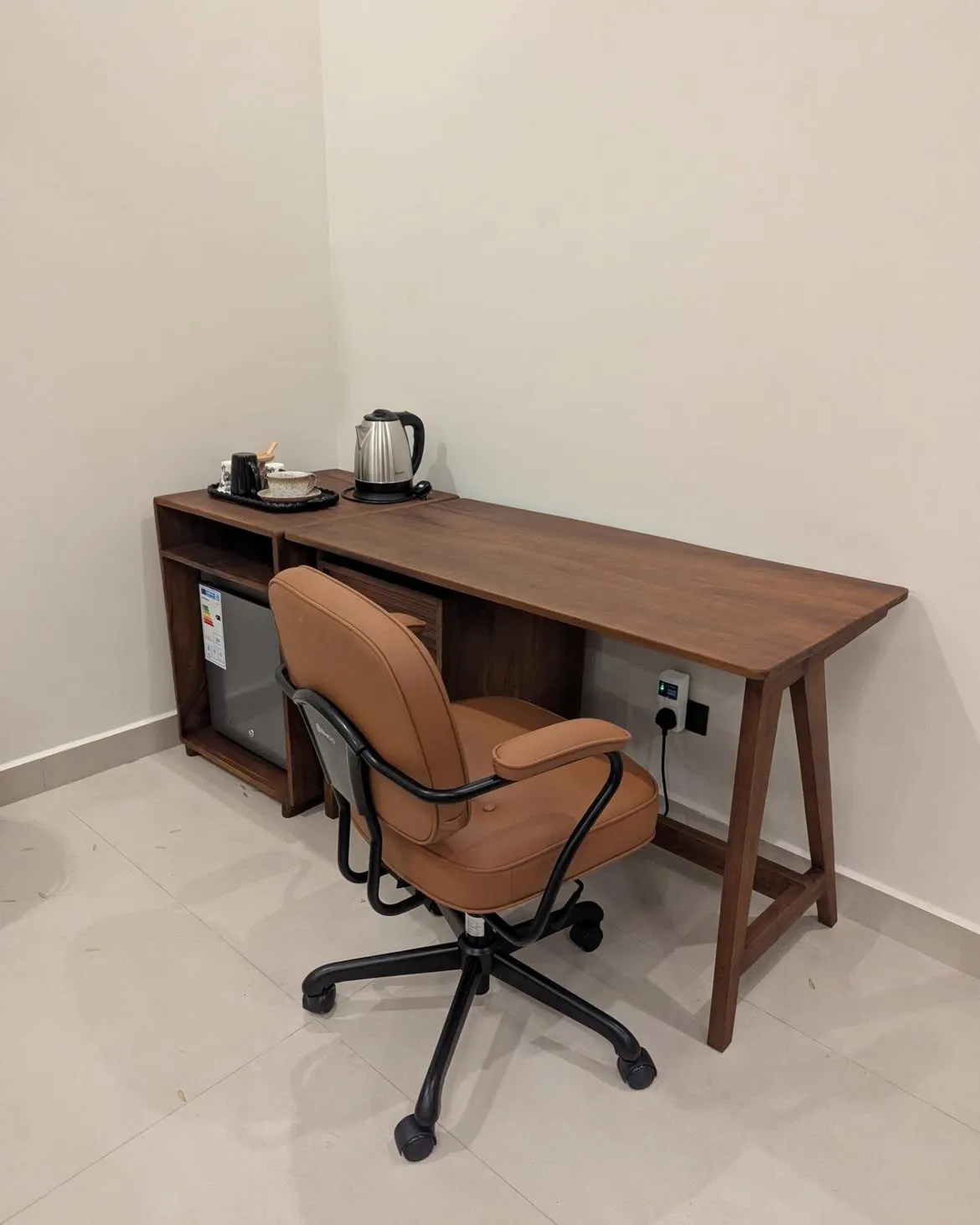 Monsoon Alderford Muninga Home Office Desk with Storage - Image 3