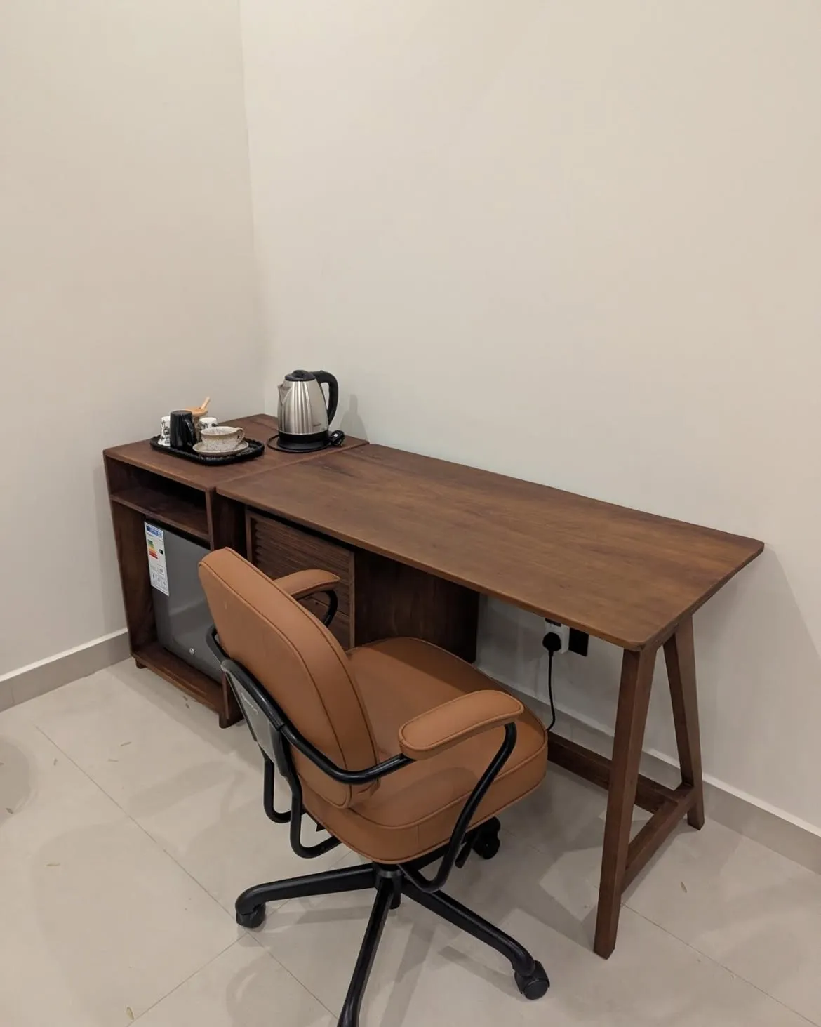 Monsoon Alderford Muninga Home Office Desk with Storage - Image 2