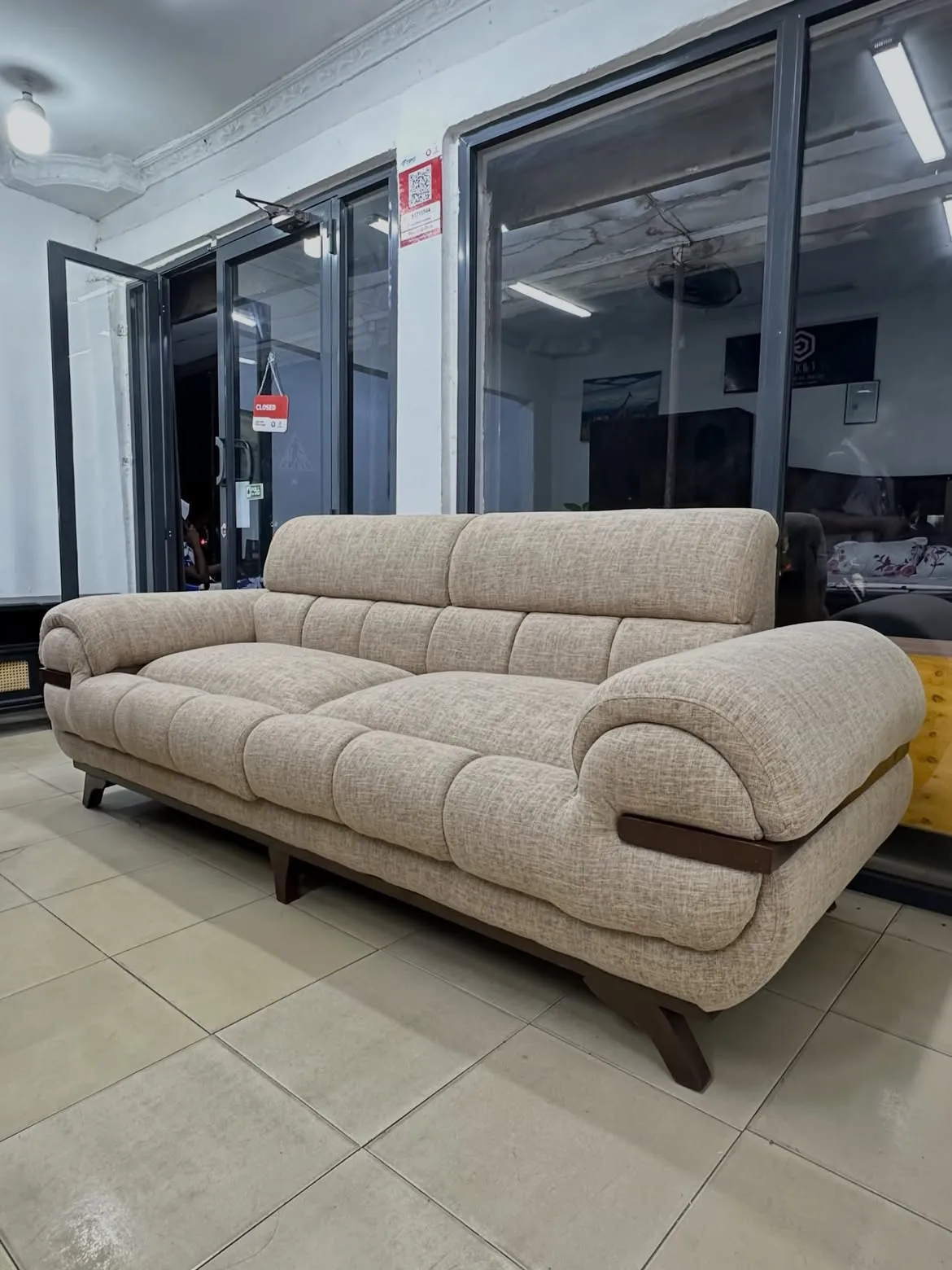 Monsoon Aspenfield Iranian-Style 3-1-1 Sofa Set, 5-Seater, Beige