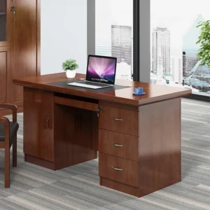 Monsoon Bailey 1.4M executive office desk with drawers