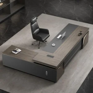 Monsoon Carrington 1.8M executive office desk with side return