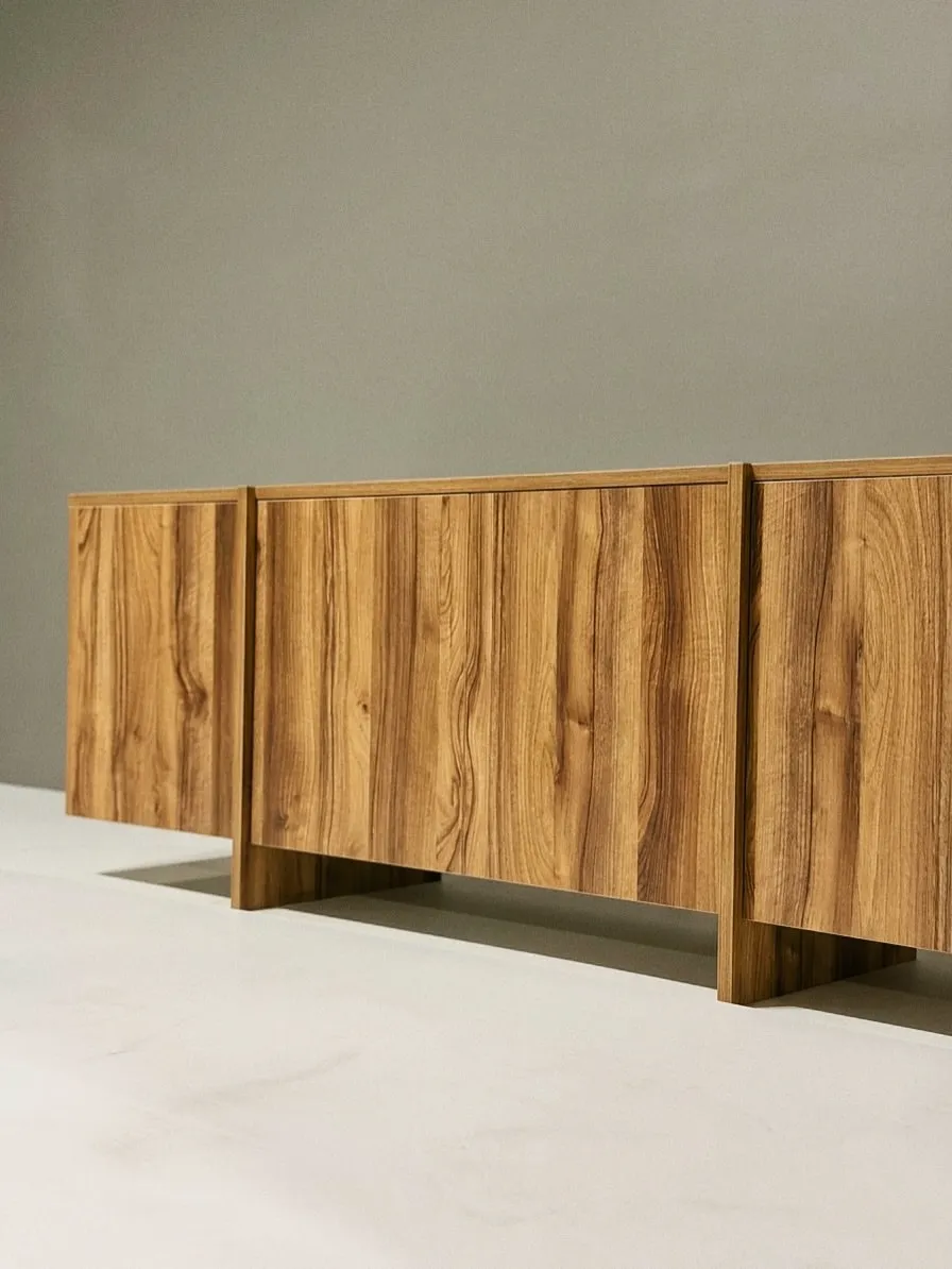 Monsoon Clearbury TV Stand, 6 Feet, Wood-Grain Fronts, Kenya - Image 4