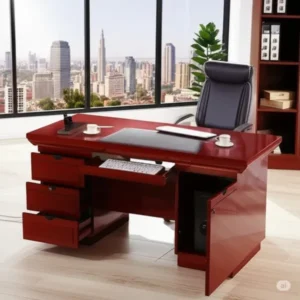 Monsoon Kensington 1.4M executive office desk with drawers