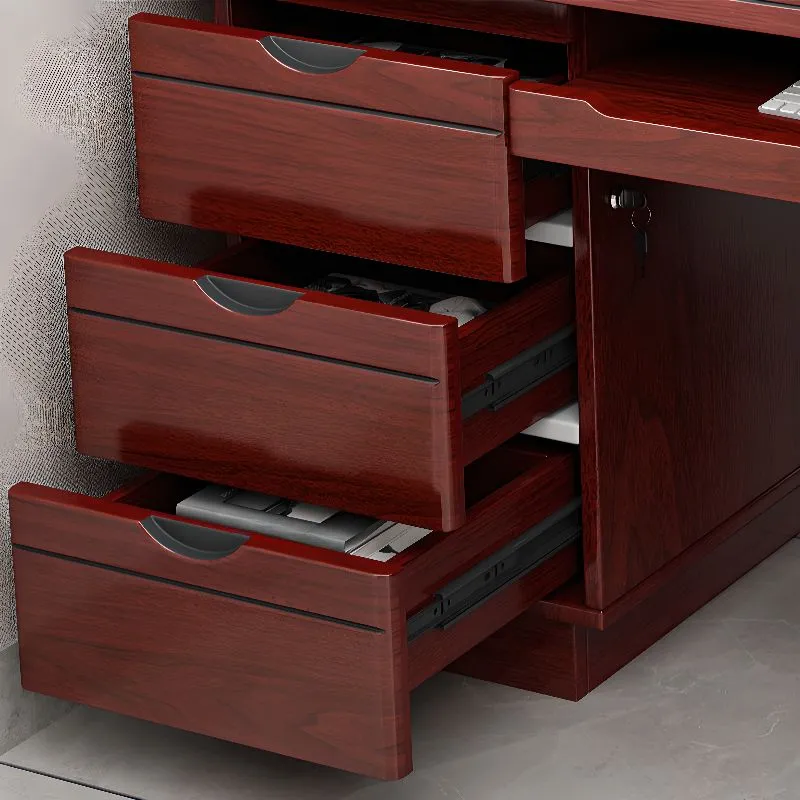 Monsoon Kensington 1.4M Executive Office Desk with Drawers, Kenya - Image 2