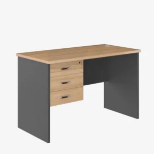 Monsoon Kensington 1.4M office desk with three drawers