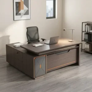 Monsoon Stratford 1.8M executive office desk with storage